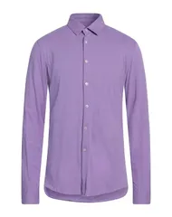 ダニエレ アレッサンドリー二 メンズ トップス シャツ DANIELE ALESSANDRINI HOMME 無地シャツ Lilac ライラックのサムネイル