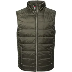 ラッセルアスレチック レディース アウター ジャケット・ブルゾン Russell Athletic Russell Mens Nano Padded Bodywarmer Dark Olive オリーのサムネイル