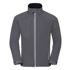 ラッセルアスレチック レディース アウター ジャケット・ブルゾン Russell Athletic Russell Mens Bionic Soft Shell Jacket Ironのサムネイル