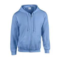ギルダン レディース トップス Tシャツ パーカー Gildan Mens Heavy Blend Full Zip Hoodie Carolina Blue ブルー