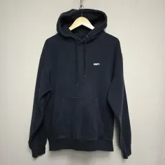 OBEY メンズ ロゴプリンティング オーバーサイズ フーディー Tシャツ Lのサムネイル