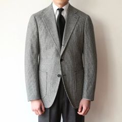 Luca Grassia ルカグラシア ツイードジャケット 46 美品 - メルカリ