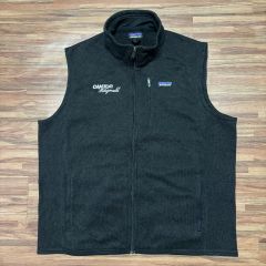 00s Patagonia フリースベスト 黒 M 815 アウトドア 企業ロゴ - メルカリ