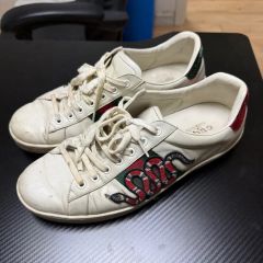 GUCCI エンブロイダリー スネーク スニーカー 蛇 27cm - メルカリ