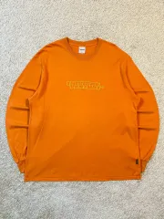 L thisisneverthat ロゴ ロングスリーブ オレンジのサムネイル