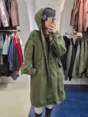 LEMAIRE 初期アーカイブ フーデッドロングコート - メルカリ