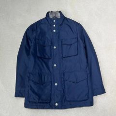 未使用品 イタリア製 CARUSO Lサイズ M-65 フィールドジャケット 青
