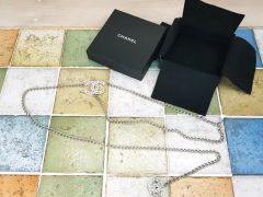 CHANELココマーク3 （3.5 2.5 1.8）シルバーチェーンベルト102 - メルカリ