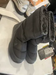 THE NORTH FACE ザノースフェイス ダウン ファー ブーツ ブラック