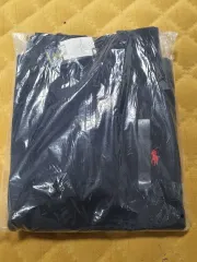 ポロラルフローレン ワッフル ハーフジップアップニット ブラック XL 新品