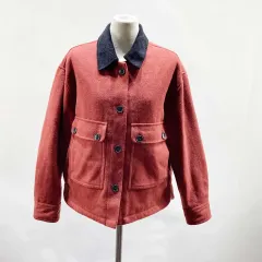 EDDIE BAUER(エディー・バウアー) 2022 レディース ウール キルティングジャケット 95 ジーンズ センス