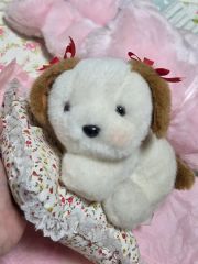 作家様 もこもこわんちゃん ぬいぐるみ テディベア ハンドメイド