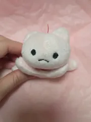 ピンク色 ヴィンテージ 猫 ぬいぐるみ