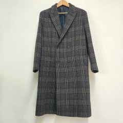 AZUL BY MOUSSY チェック柄 ロングコート メンズ Mサイズ 美品 - メルカリ