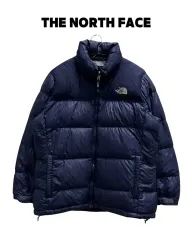 (85) THE NORTH FACE ザノースフェイス 700フィル グースダウン Nuptse(ヌプシ) ダウン ジャケット ブルー