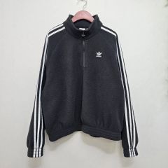 adidas オリジナルforsnidelブラウン ジップアップジャケット - メルカリ
