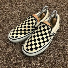 期間限定割引 8月末まで Vans チェッカーボード スリッポン 希少 