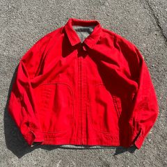 最安値】ANCELLM ZIP BLOUSON RED Size 2 - メルカリ