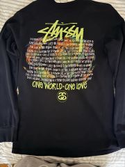 お値下げ！【未着用】Stussy XL 長袖 カットソー ブラック お値下げ！【未着用】Stussy XL 長袖 カットソー ブラック - メルカリ