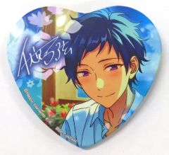 あんスタ とるパカ ハート缶バッジ 伏見弓弦 - メルカリ