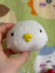 すみっコぐらし もーちもちパン屋さん ぬいぐるみ ぺんぎん？ てのり