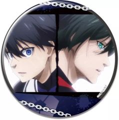 七瀬遙 Free!-Road to the World-ホログラムビッグ缶バッジ - メルカリ