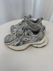 OCAI オカイ厚底スニーカーRuntech 3.0 花嫁シルバー 22.5cm - メルカリ