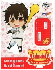 【中古】アクリルスタンド・アクリルパネル 沢村栄純 アクリルキャラスタンド 「福岡ソフトバンクホークス×ダイヤのA」