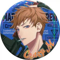 ヒプノシスマイク スクエア缶バッジ 毒島メイソン理鶯(Crazy M) - メルカリ
