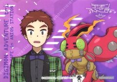 [중고] 캐릭터 카드 (캐릭터) 이즈미 코지로 & 텐트몬 클리어 브로마이드 [디지몬 어드벤처 tri. MUSIC CAFE in 아니 ON STATION Final Party!] 대상 상품 구입 특전