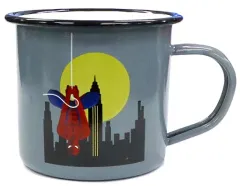 【中古】マグカップ・湯のみ(キャラクター) スパイダーマン ホーロー製マグカップ 「Happyくじ MARVEL COMICSシリーズ」 D賞のサムネイル