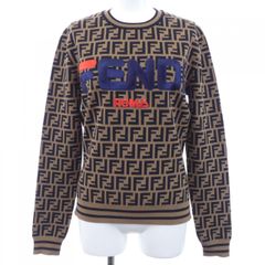 FENDI ズッカ柄 ニット プルオーバー 長袖 42 - メルカリ