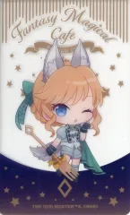 【中古】キャラカード 大槻唯(ミニキャラ) 「アイドルマスター シンデレラガールズ×animatecafe ファンタジーマジカル トレーディングクリアカード」
