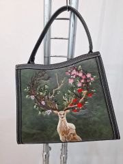 訳あり☆新品☆今昔こんじゃく刺繍トートバッグ S6 - メルカリ