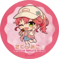 【中古】コースター さくらみこ(キャップver.) コースター 「バーチャルYouTuber ホロライブ さくらみこ×Shibuya Sakura Stage」 コラボメニュー注文特典