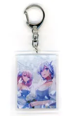 【中古】キーホルダー ミーシャ・ネクロン＆サーシャ・ネクロンA アクリルキーホルダー 「くじ引き堂 魔王学院の不適合者 完結記念オンラインくじ」 C-3賞