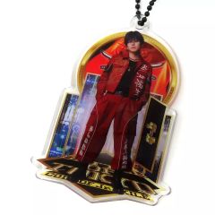 【中古】キーホルダー 長谷川慎/q-b(ROWDY SHOGUN ≠ THE RAMPAGE) クリアチャーム 「BATTLE OF TOKYO ～CODE OF Jr.EXILE～」 カプセル景品