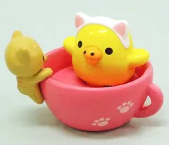 【中古】トレーディングフィギュア 【シークレット】 キイロイトリ＆ネコ 「リラックマ フィギュアマスコットコレクション」