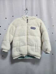 adidas フリースジャケット ホワイト150センチ - メルカリ