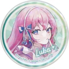 【中古】バッジ・ピンズ 巡音ルカ 「プロジェクトセカイ カラフルステージ! feat. 初音ミク×ローソン ホログラム缶バッジ A」