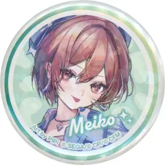 【中古】バッジ・ピンズ MEIKO 「プロジェクトセカイ カラフルステージ! feat. 初音ミク×ローソン ホログラム缶バッジ A」