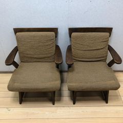 2脚セット コメリ 楽々お座敷チェア ハニカム BR スタッキング 和室