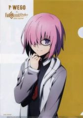 [중고] 클리어 파일 마쉬 키리에라이트/집합 A4 그린 클리어 파일 [Fate/Grand Order - 절대 마수 전선 바빌로니아-×WEGO]