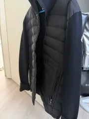 MONCLER モンクレール ダウン ウール カーディガン ブラック XL