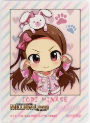 【中古】キャラカード 水瀬伊織 オリジナルミニフォトカード 「アイドルマスター ミリオンライブ! シアターデイズ 6th Anniversary in AKIHABARA×カラオケの鉄人」 コラボドリンク注文特典