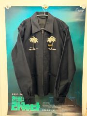 50s ブラック レーヨン ギャバジャン ビンテージ - メルカリ