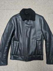 シュプリーム×ショット☆16AW ムートンレザーボアボンバージャケット 