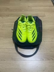 adidas TUNIT COMFORT サッカーシューズ 蛍光グリーン adidas TUNIT COMFORT サッカーシューズ 蛍光グリーン - メルカリ