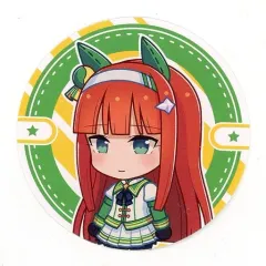 【中古】シール・ステッカー [単品] サイレンススズカ オリジナルシール 「ウマ娘 プリティーダービー 1周年キャンペーン×ファミリーマート まんまる焼き」 同梱品