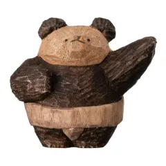 【中古】トレーディングフィギュア おすもう熊 「たかはたまさお 木彫り風 FIGURE COLLECTION」